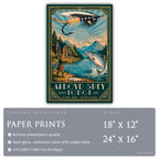 Akroyd Spey Lodge - Travel Poster