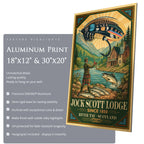 Jock Scott Lodge - Travel Poster