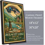 Jock Scott Lodge - Travel Poster