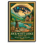 Jock Scott Lodge - Travel Poster