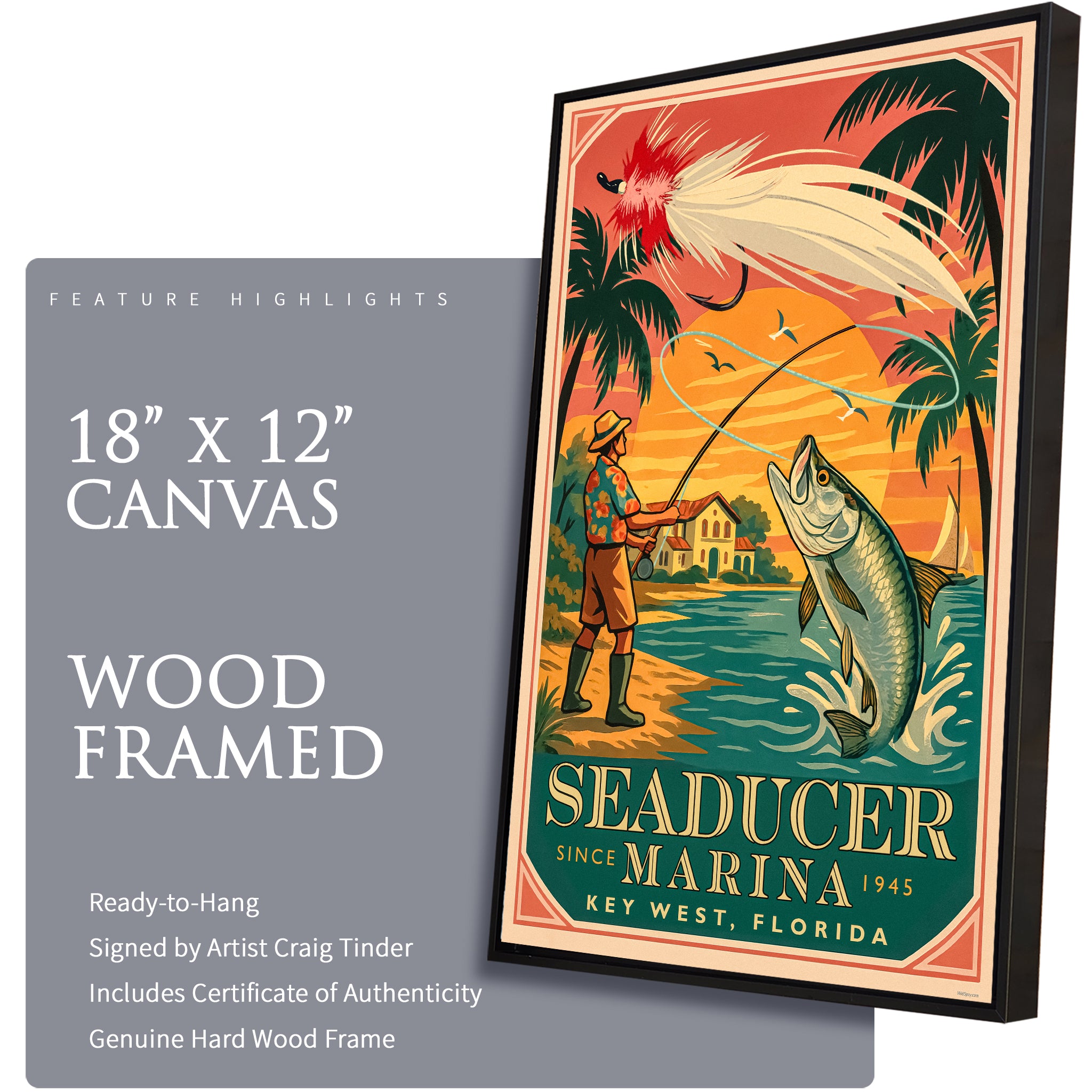 Seaducer Marina - Travel Poster
