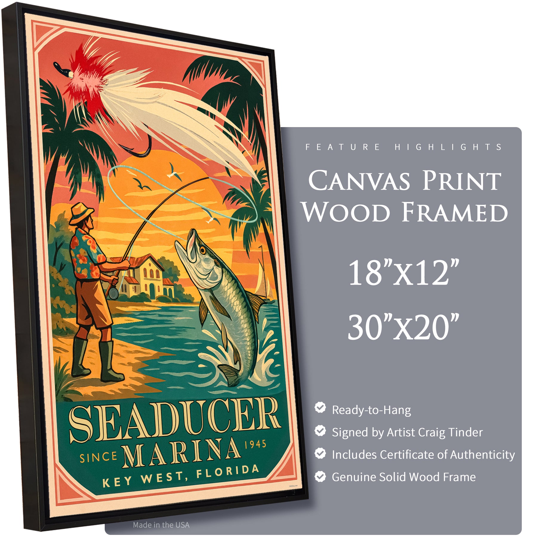 Seaducer Marina - Travel Poster