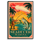 Seaducer Marina - Travel Poster