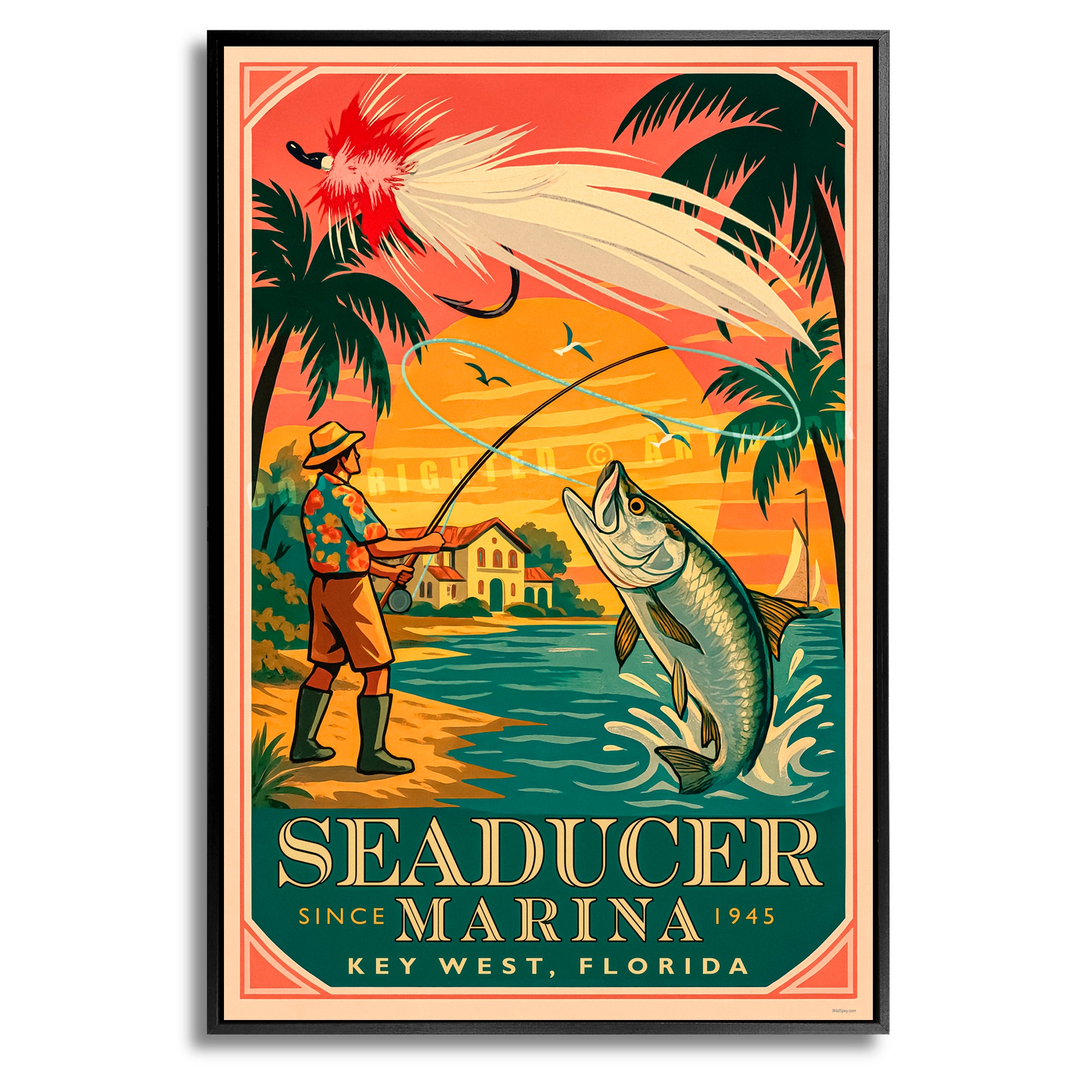 Seaducer Marina - Travel Poster