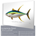Yellowfin Tuna - Side View
